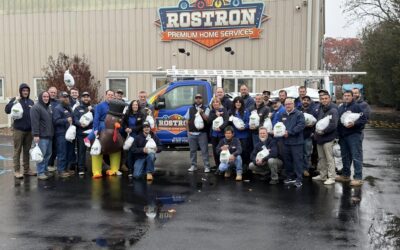 Rostron Premium Home Services Donated 140 Turkeys to FulFill Foodbank